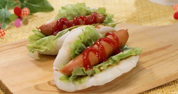 ZIP レシピ 余ったお餅のアレンジレシピ お餅ドッグ