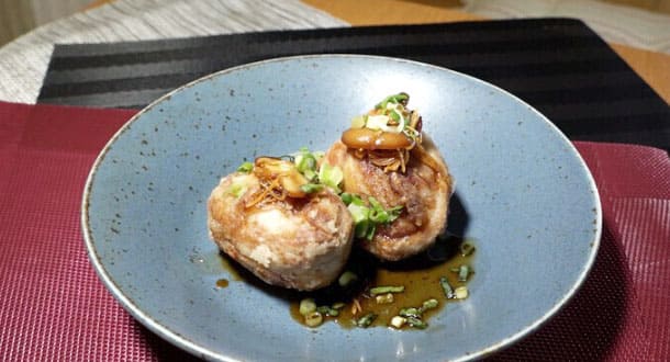 ZIP レシピ 旅するエプロン ピーナツ揚げ出し豆腐