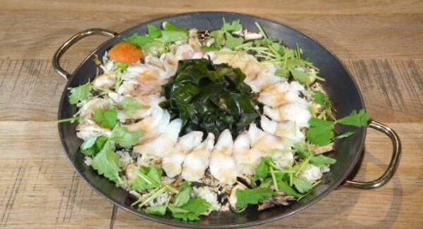 ZIP レシピ 旅するエプロン 香るわかめバターご飯deパエリア