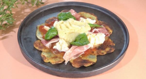 ZIP レシピ 旅するエプロン クリスピーポテトチップスピッツァ