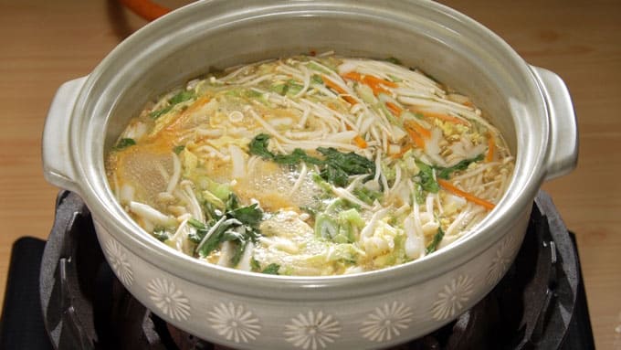 相葉マナブ 家鍋 鍋料理 レシピ 糀味噌の旨辛肉しゃぶ鍋