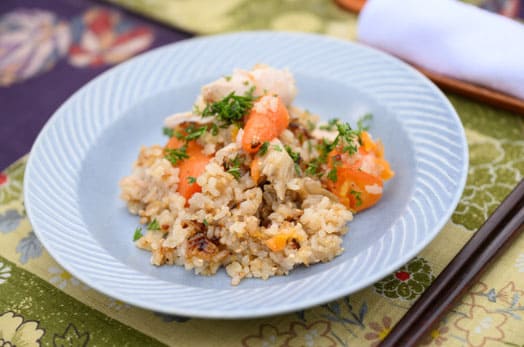 青空レストラン 金賞 にんじん アロマレッド 神奈川県 藤沢市 丸ごとアロマレッドにんじんの炊き込みごはん