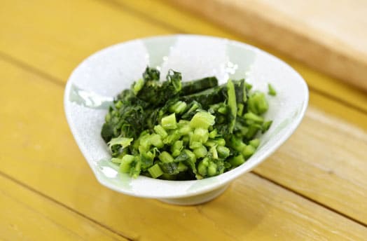 青空レストラン 千葉県 土気 からし菜 漬物