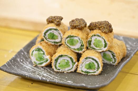 青空レストラン 千葉県 土気 からし菜 フライ