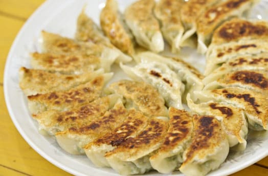 青空レストラン 千葉県 土気 からし菜餃子