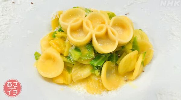 あさイチ みんな!ゴハンだよ 作り方 材料 レシピ 鈴木弥平シェフ キャベツとねぎのパスタ