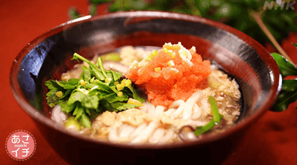 あさイチ 作り方 材料 KiraKiraキッチン レシピ 冬のあったか麺料理 釜玉うどん