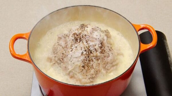 DayDay レシピ 亜希 亜希のざっくりキッチン 鍋のマンネリ解消レシピ カリフラワーと豆乳の真っ白鍋