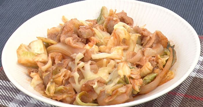 ZIP レシピ キャベツ農家の殿堂入りキャベツレシピ ケチャップチーズキャベツ