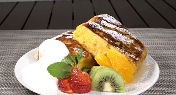 ZIP レシピ 旅するエプロン 極トロ フレンチパン粉トースト