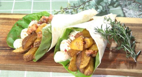 ZIP レシピ 旅するエプロン ジャーマンポテトルティーヤ