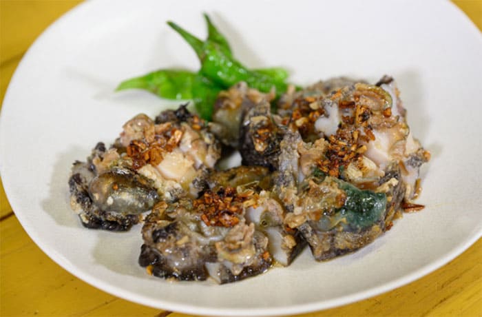 青空レストラン 千葉県 あわび にんにくバター焼き