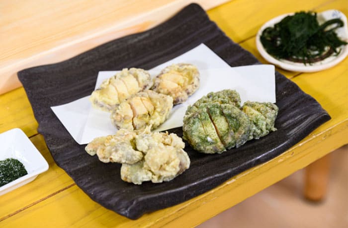 青空レストラン 千葉県 あわび 天ぷら