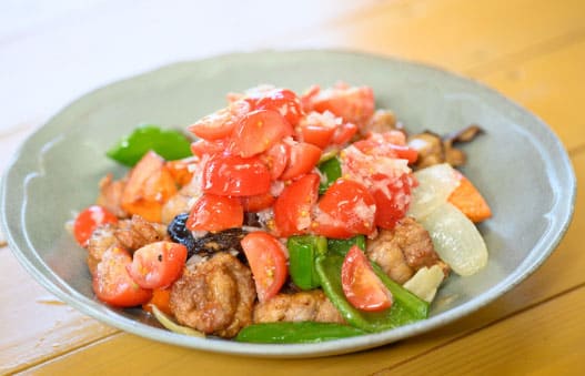 青空レストラン 三重県 超新食感 トマト プチぷよ トマト酢 酢豚