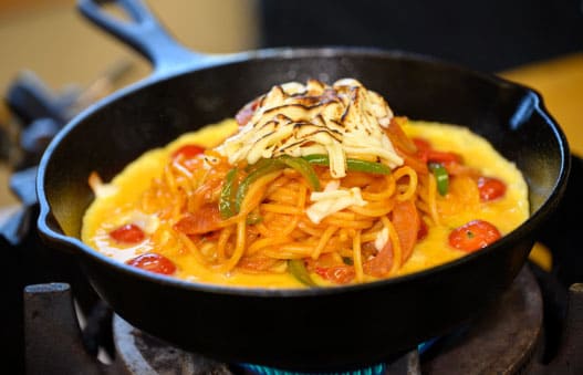 青空レストラン 三重県 超新食感 トマト プチぷよ 鉄板ナポリタン