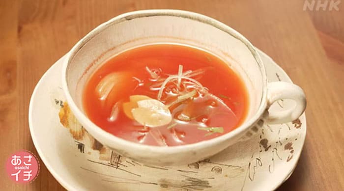 あさイチ 作り方 材料 レシピ ご自愛スープ トマトジュースのスープ