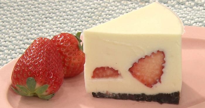 ZIP レシピ いちごを使ったレシピ いちごチーズケーキ