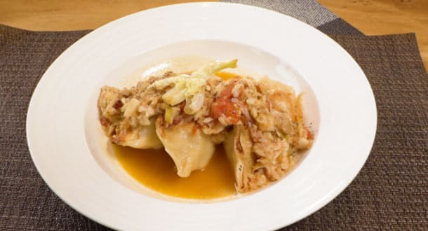 ZIP レシピ 旅するエプロン ギョーザdeミーバイラビオリ