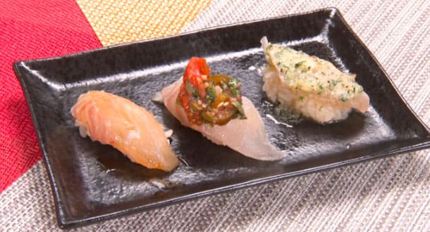 ZIP レシピ 旅するエプロン 釣りたてソッコーすし