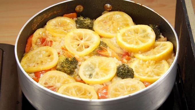 相葉マナブ 旬の産地ごはん レモンパエリア