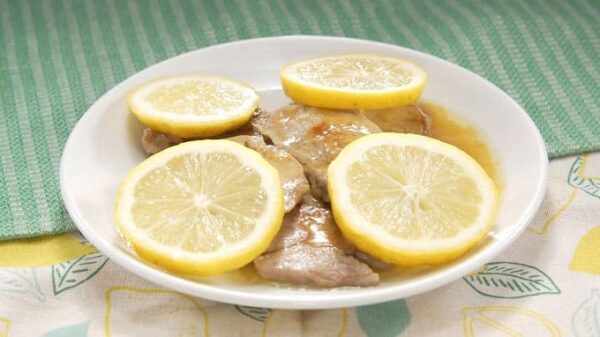 相葉マナブ 旬の産地ごはん レモン 豚ヒレ肉のスカロッピーネ