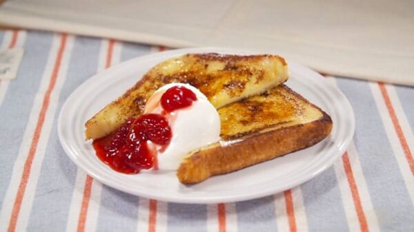 相葉マナブ いちごスイーツ ジャムを使ったフレンチトースト