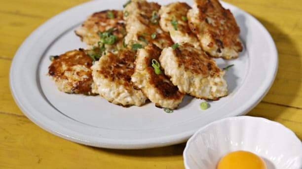 青空レストラン 山梨県 富士納豆ひきわり 納豆つくね