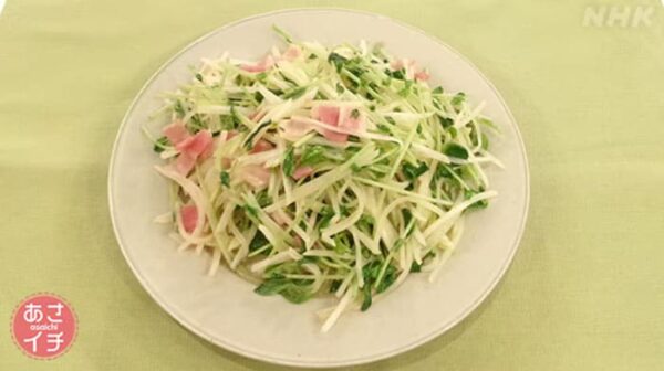 あさイチ みんな!ゴハンだよ 作り方 材料 レシピ 小林まさみ 新じゃがベーコン甘酢炒め