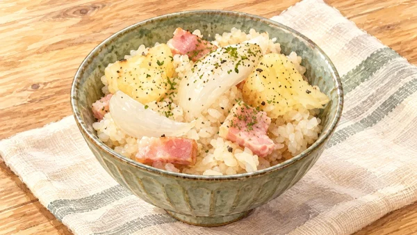 相葉マナブ「釜-1グランプリ・浜松新玉じゃが釜飯」