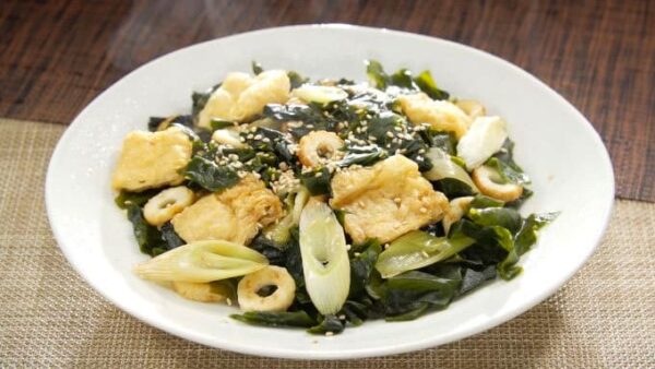 相葉マナブ 旬の産地ごはん わかめ わかめの炒め物