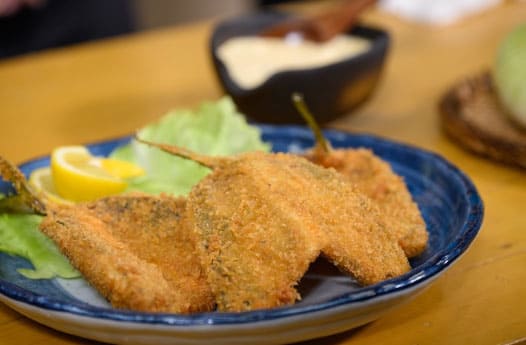 青空レストラン 兵庫県 メクリアジ アジ料理 アジフライ