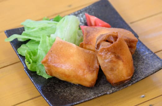 青空レストラン「黒椎茸とエビのタルタル春巻き」の作り方～黒椎茸の