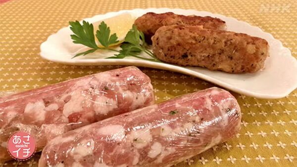 あさイチ みんな！ゴハンだよ 作り方 材料 レシピ 手作りサルシッチャ