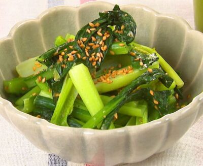 ぺこもぐキッチン 料理家 栗原心平 森日菜美 小松菜料理