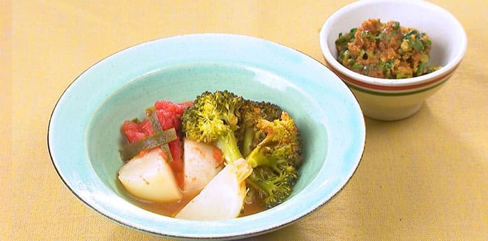 ぺこもぐキッチン 料理家 栗原心平 後藤真希 野菜 重ね煮