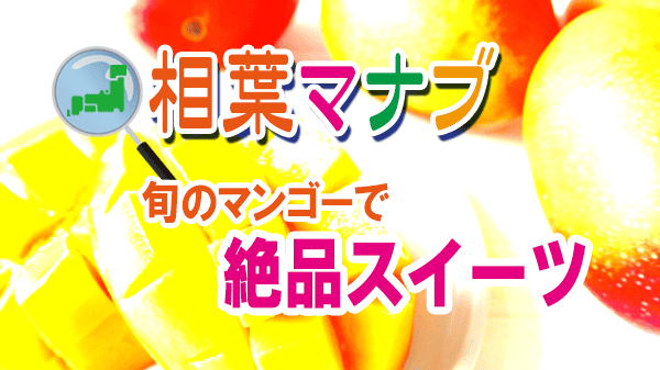 相葉マナブ マンゴー スイーツ 鎧塚俊彦