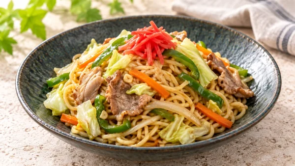 あさイチ「梅酢スタミナ焼きそば」