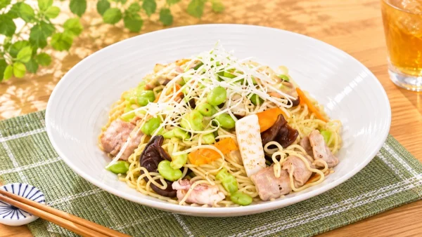 青空レストラン「恋豆の塩焼きそば