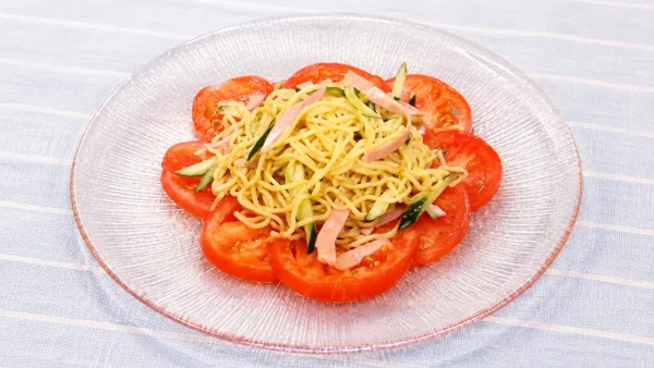 DayDay. 亜希のざっくりキッチン「冷やし焼きそば」