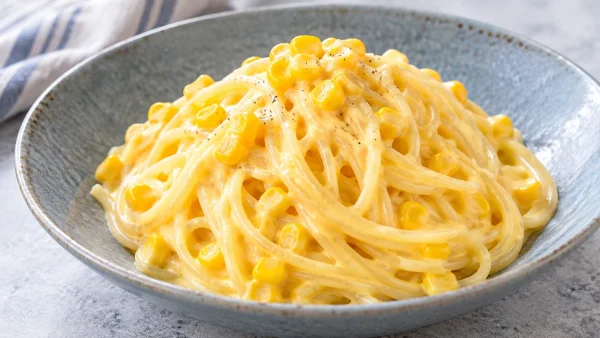 めざましテレビ「トウモロコシの冷製クリームパスタ」