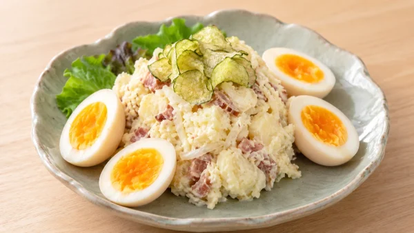 青空レストラン「わさびポテサラ」