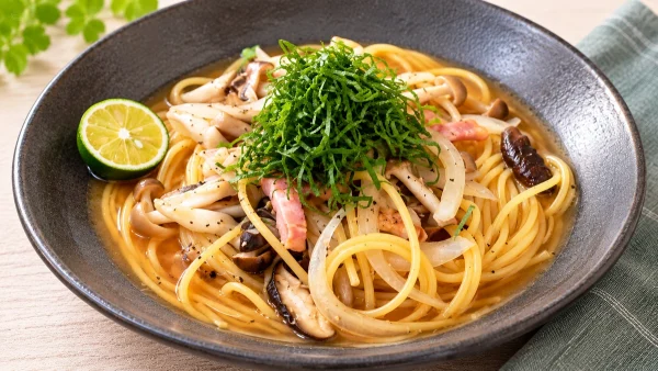 あさイチ「みんな！ゴハンだよ・きのこ香る 和風スープパスタ」