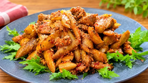 青空レストラン「ごぼうのピリ辛炒め」