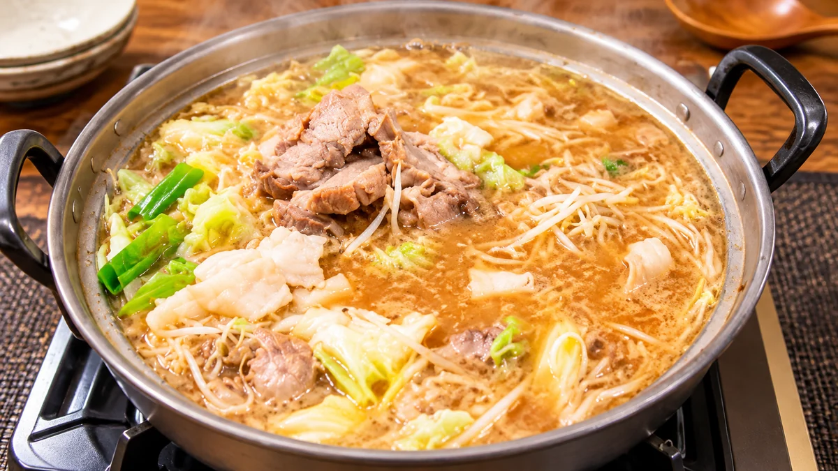 有吉ゼミ「グルメすぎる玉ノ井部屋・濃厚ラーメン風ちゃんこ鍋」