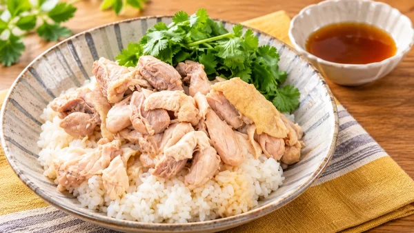 あさイチ「みんな!ゴハンだよ・ゆで鶏で!チキンライス」