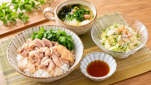 あさイチ「みんな!ゴハンだよ・ゆで鶏で!晩ごはん3品」