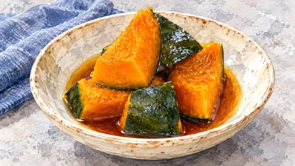 ぺこもぐキッチン「かぼちゃの煮物」