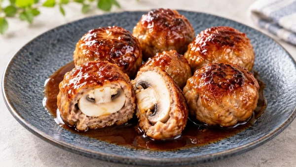 ぽかぽか「岩井勇気のぽいぽいクッキング・見た目もカワイイ!マッシュルームボール」