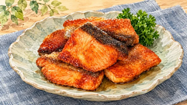 かまいたちの瞬間回答「秋グルメの裏ワザSP・秋鮭の焼肉のたれソテー」