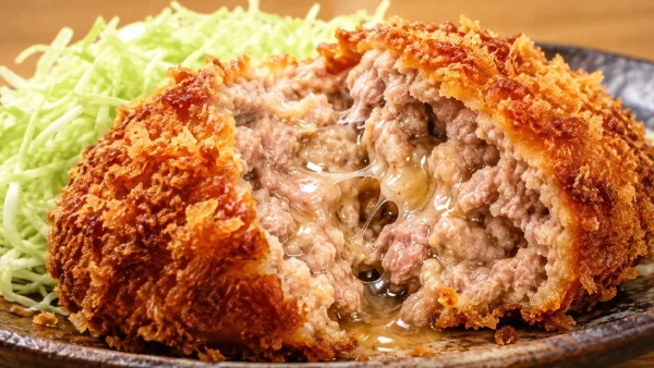 櫻井・有吉THE夜会「夜会THEキッチン・肉汁たっぷりメンチカツ」